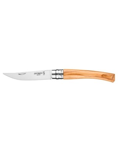 Nóż Składany Opinel Slim Olive Mirror Blade No.08 (002563)