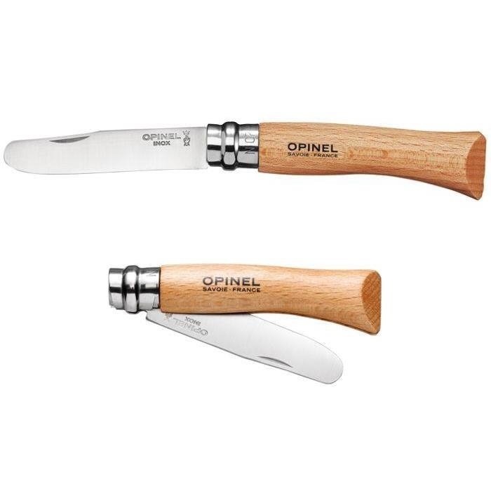 Nóż Turystyczny dla Dzieci Zaokrąglony Składany My First Opinel No. 07