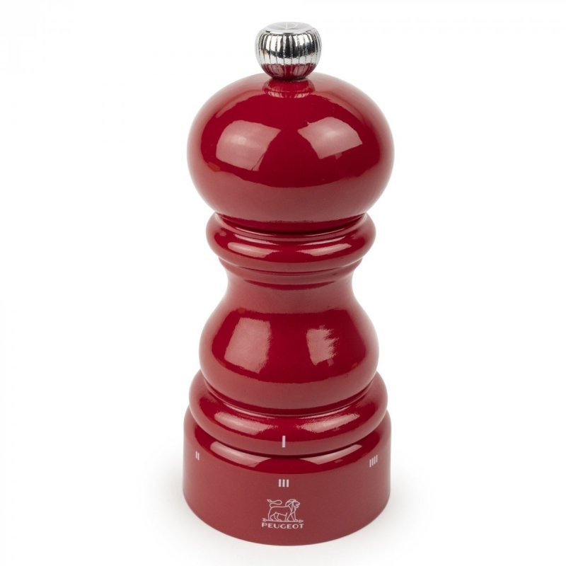 Paris Młynek do pieprzu 12 cm Red Passion lacquer Peugeot