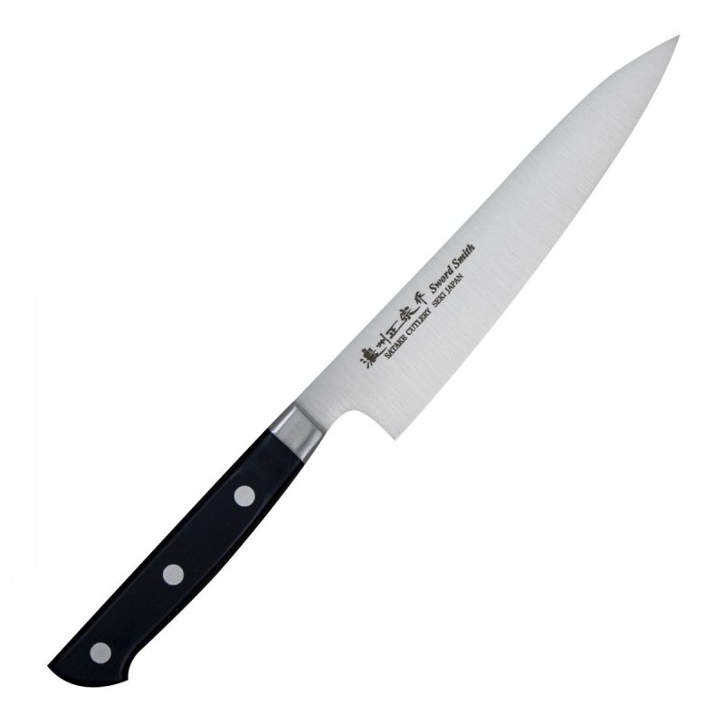 Nóż uniwersalny Satake Cutlery Satoru 15cm - stal, precyzyjny
