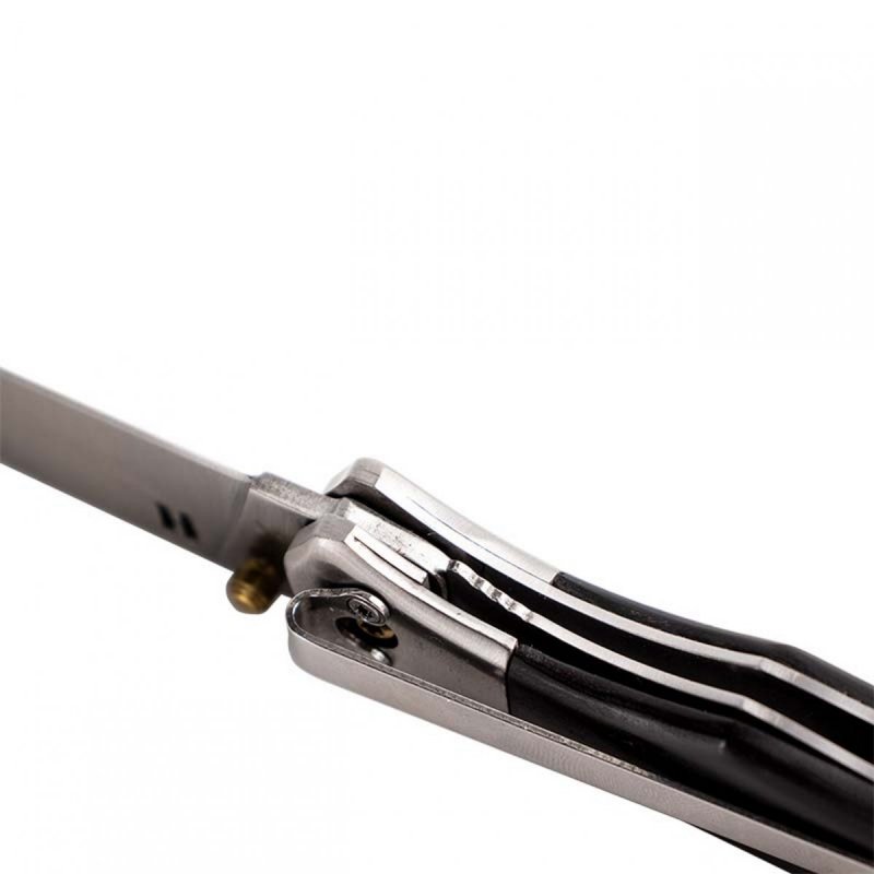 Składany Nóż z profilowaną rękojeścią  i sznurkiem Homey's, Outdoor, Jean