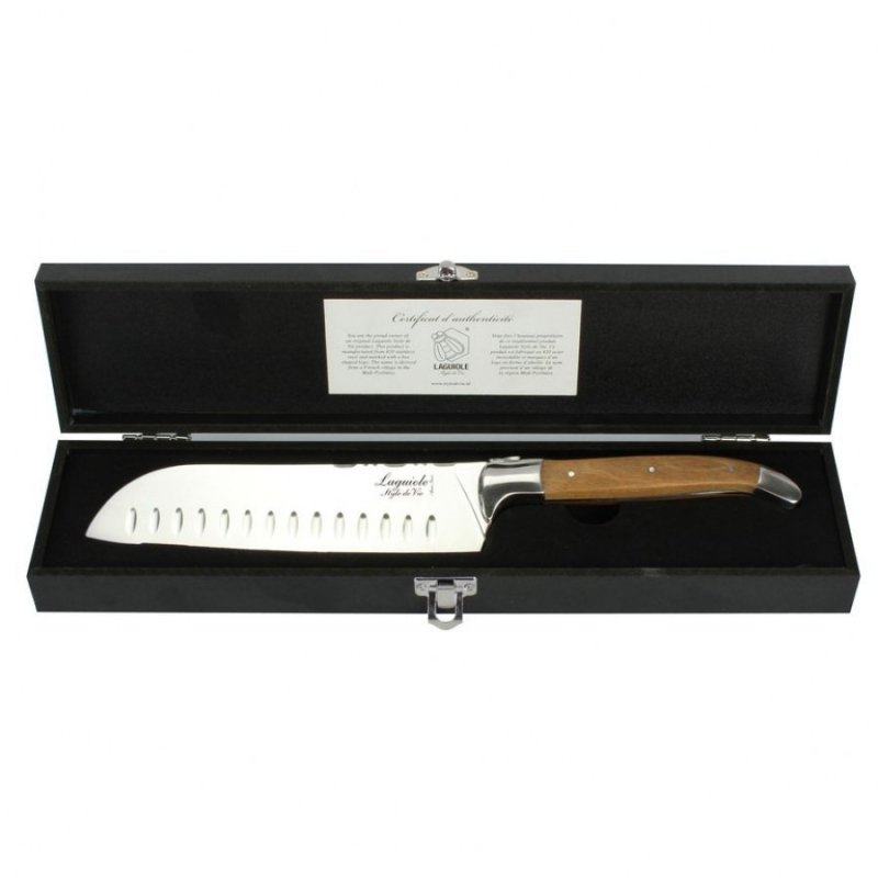 Nóż Laguiole Santoku Olive 17 Cm uniwersalny