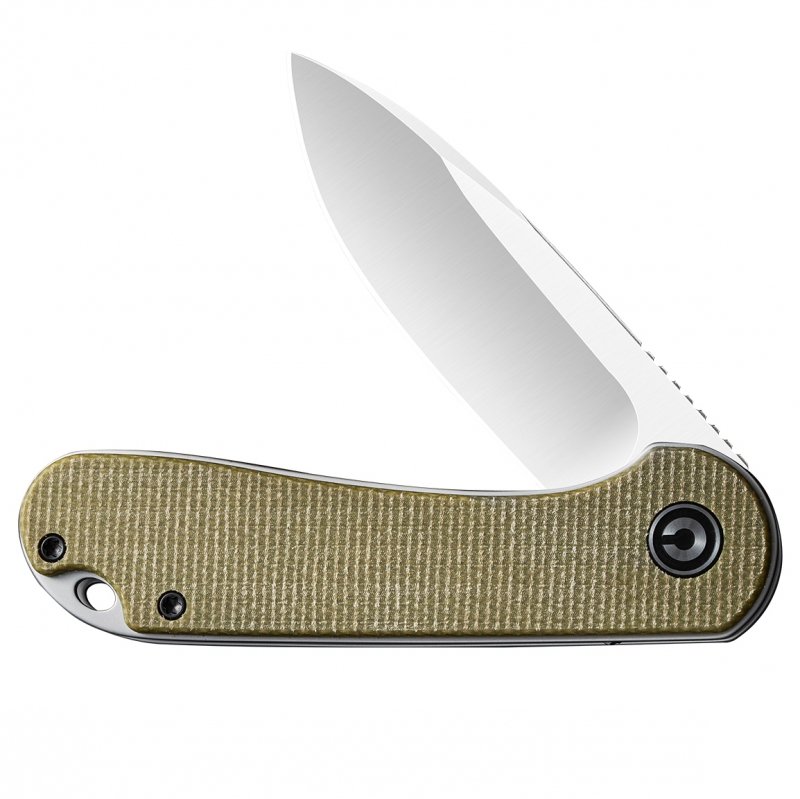 Nóż składany Civivi Elementum C907S olive micarta