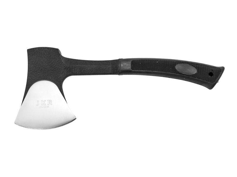 Toporek Joker Jkr165 - Stal nierdzewna, gumowana rękojeść, z pokrowcem na pas, do outdooru - 280 mm - Joker