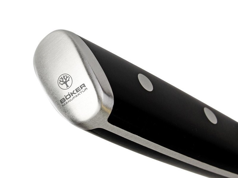 Nóż Santoku Böker Forge – Stal X50CrMoV15, Rękojeść z Tworzywa, 160 mm