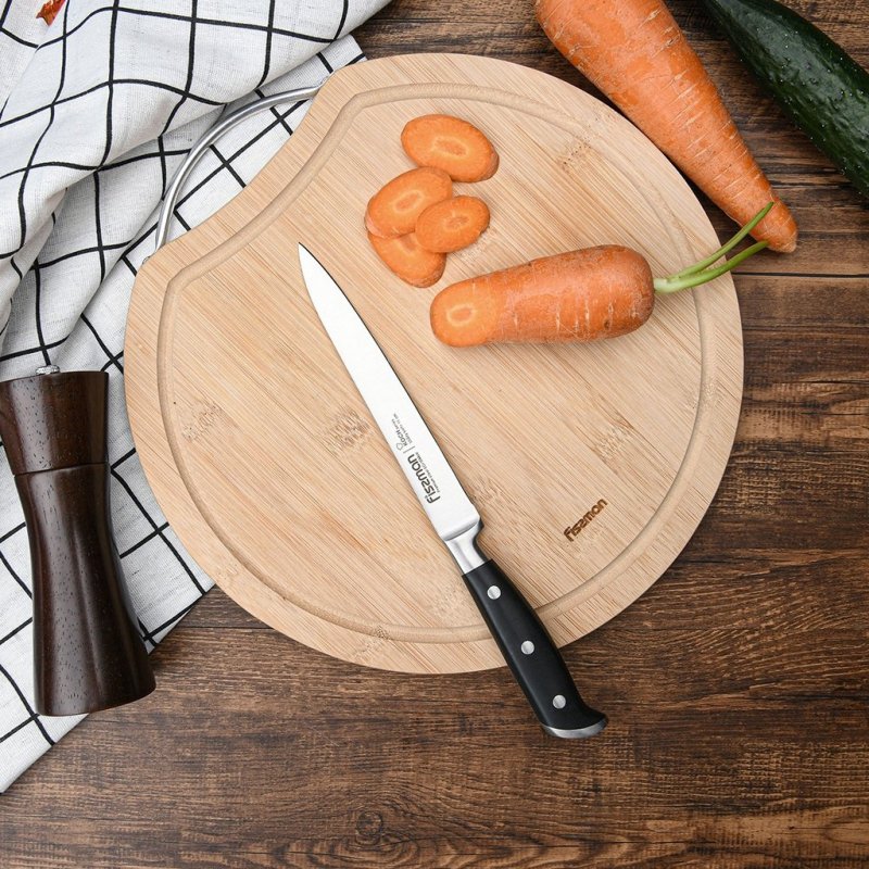 Nóż kuchenny Fissman Koch uniwersalny 13cm - stal, wszechstronny