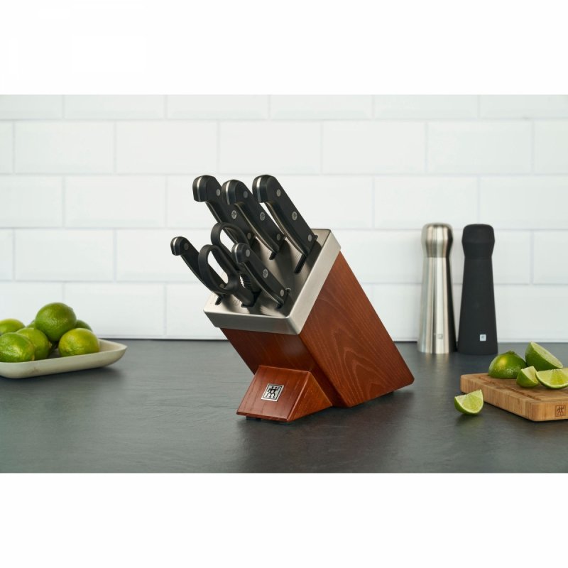 Zestaw 5 Noży W Bloku Samoostrzącym Gourmet Zwilling