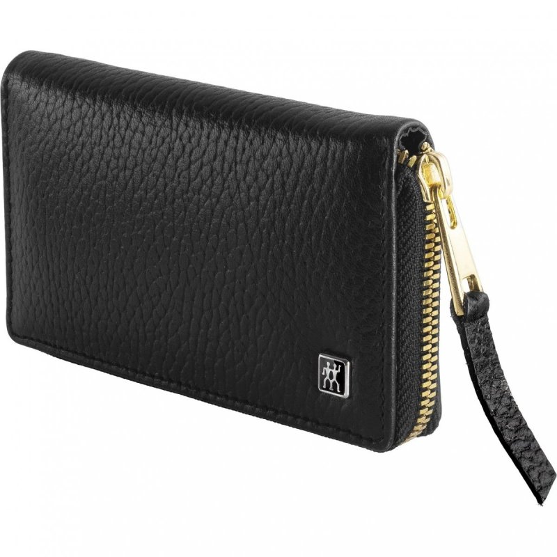 Zestaw Do Manicure – Czarne Skórzane Etui, 5 Elementów Twinox Gold Edition Zwilling