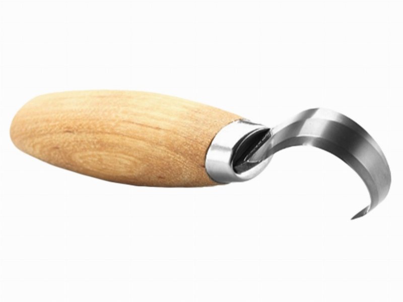 Nóż Morakniv Wood Carving Hook 164 Right stal nierdzewna