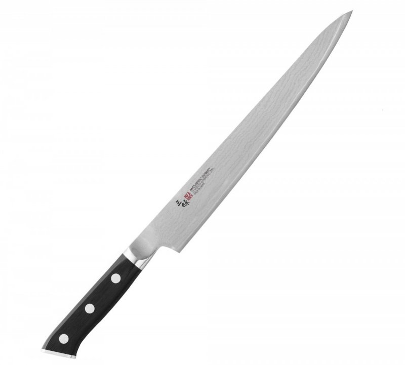 Mcusta Zanmai Classic Damacus Nóż Sujihiki 24 cm