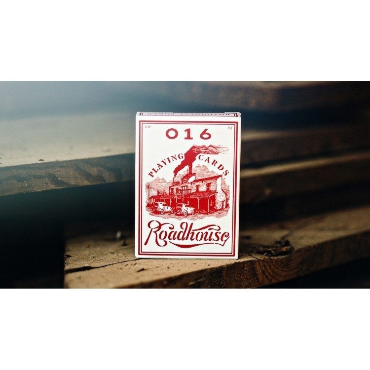 Karty Ellusionist Roadhouse Madison 54szt Czerwone USA