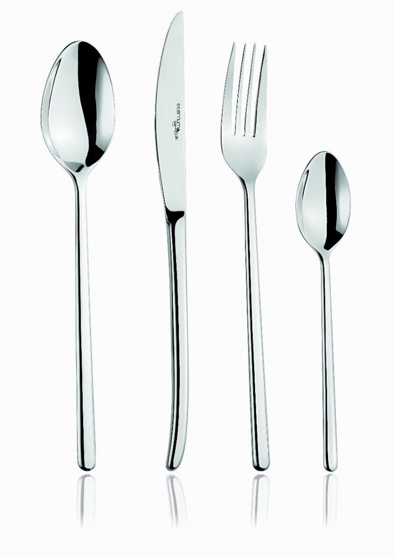 Sztućce X-LO Eternum 24el Stal 18/10 Ergonomiczne