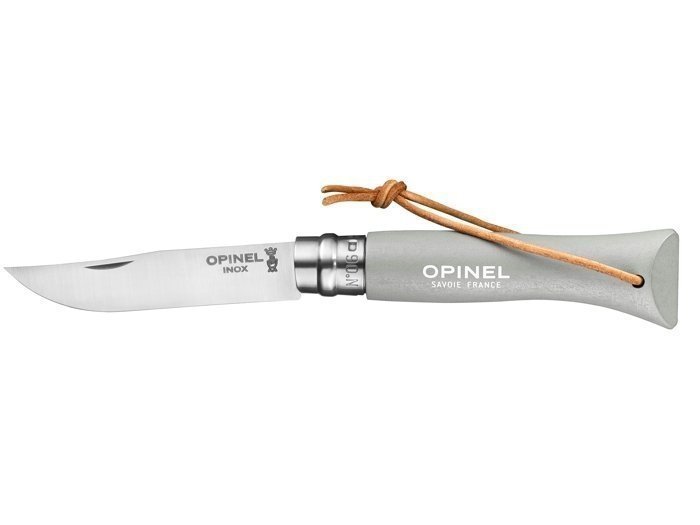 Nóż Opinel Colorama 06 Cloud 7 cm grab rzemień Sandvik