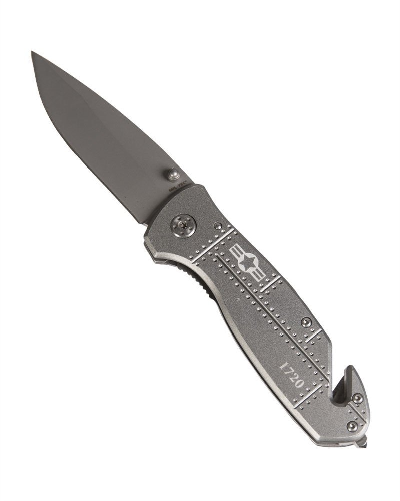 Nóż Składany Ratowniczy Mil-tec Airforce