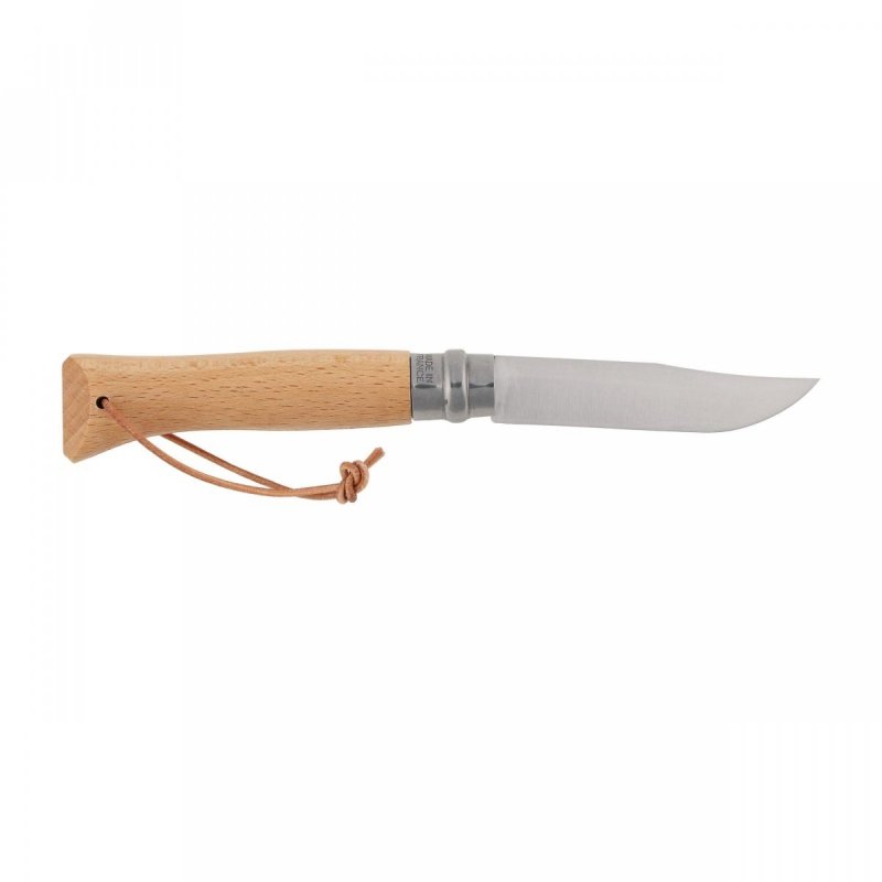 Nóż składany Opinel Adventure 8 inox buk