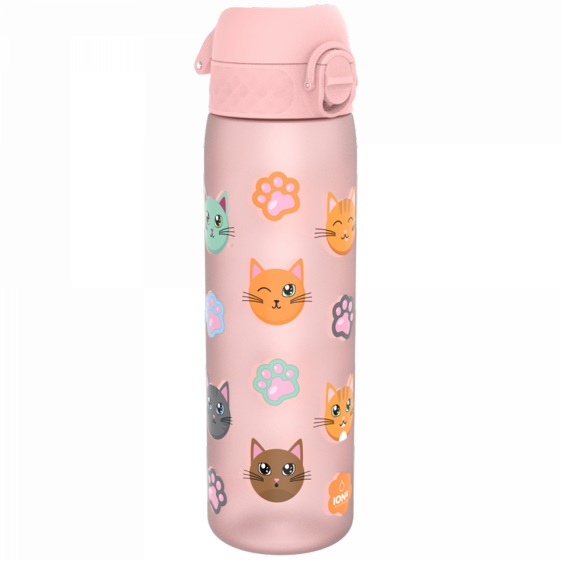 Butelka Ion8 BPA free Cats, 500ml, tritan, kolorowa