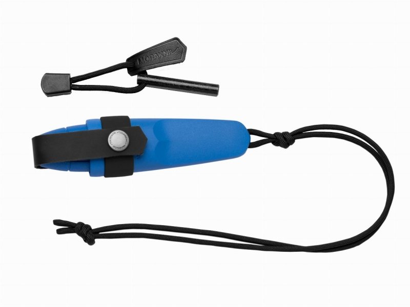 Nóż Morakniv Eldris niebieski z zestawem Neck Knife Kit