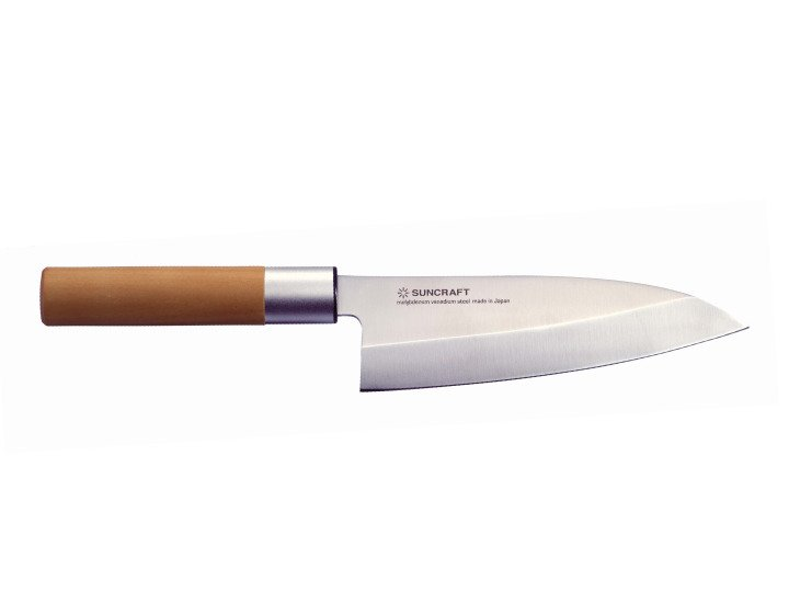 Nóż kuchenny Suncraft SENZO JAPANESE Deba 165 mm