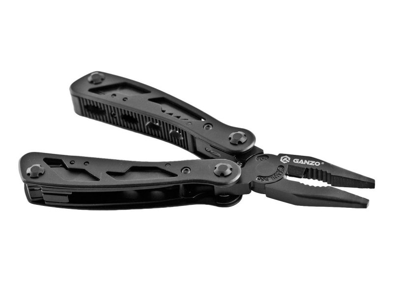 Narządzie wielofunkcyjne Ganzo G104 - lekki multitool z piłą, stal 440C, do survivalu i kempingu - 104 mm - Ganzo