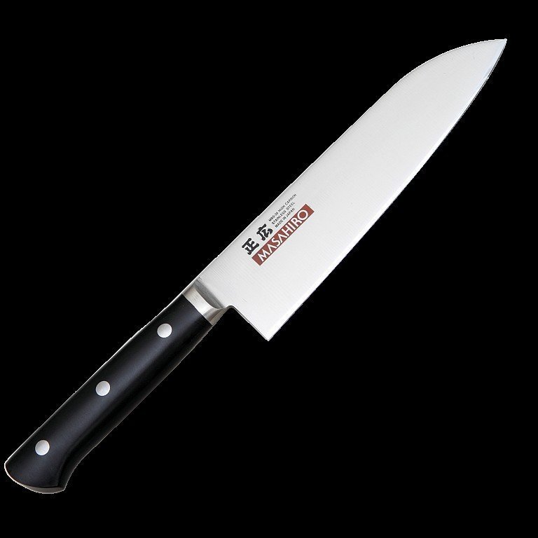 Zestaw 2 noży Masahiro MV-H 21/17 cm Chef i Santoku MBS-26