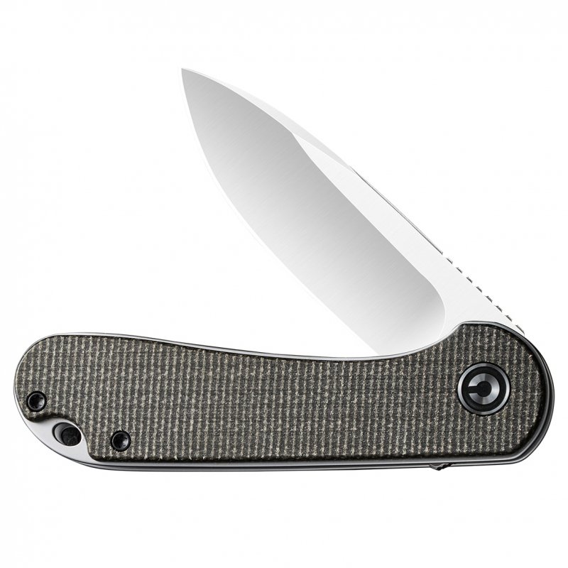 Nóż składany Civivi Elementum C907T dark green micarta