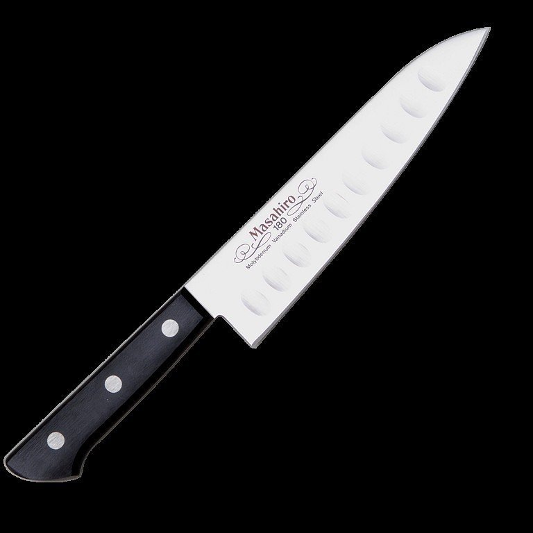 Masahiro BWH Chef Dimple 18,2cm MBS-26 Pakkawood Lekki