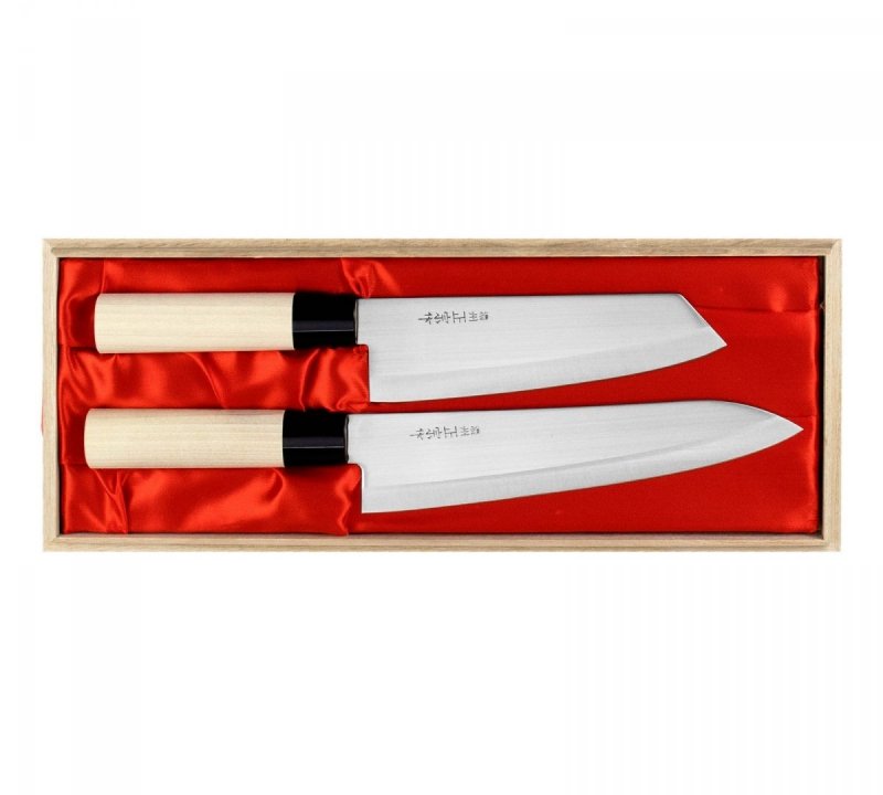 Satake Megumi Zestaw Nóż Bunka + Szefa