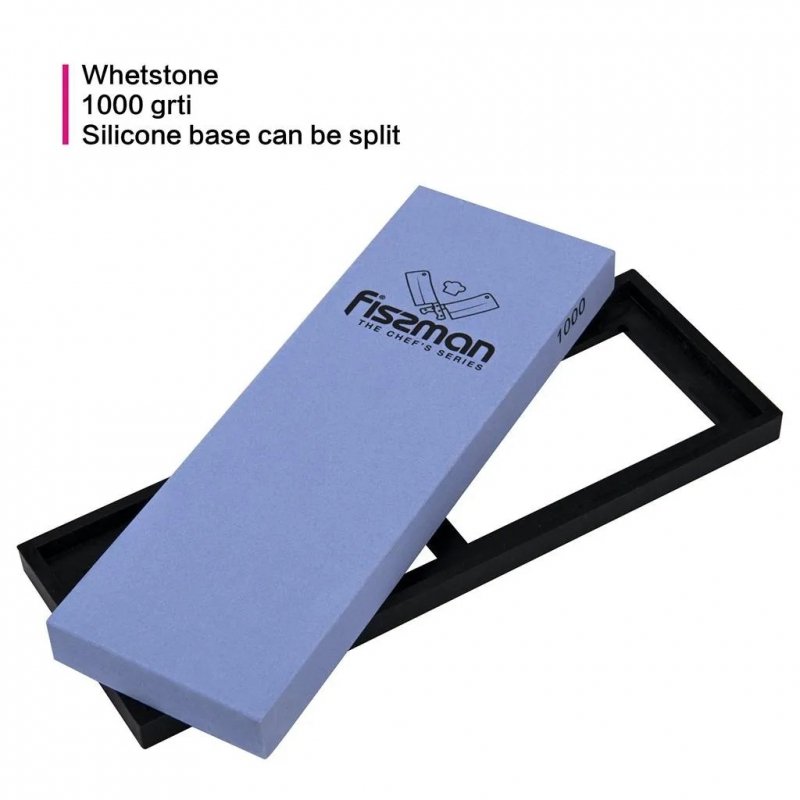 Fissman Kamień do Ostrzenia Noży 1000 Z Podstawą