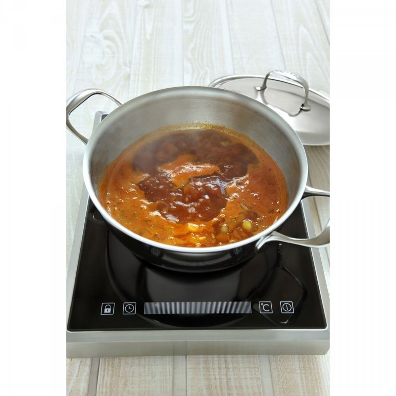 Patelnia Głęboka 2H Z Pokrywką 28 Cm Atlantis 7 Demeyere