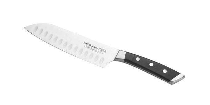 Nóż japoński AZZA SANTOKU 14 cm Tescoma