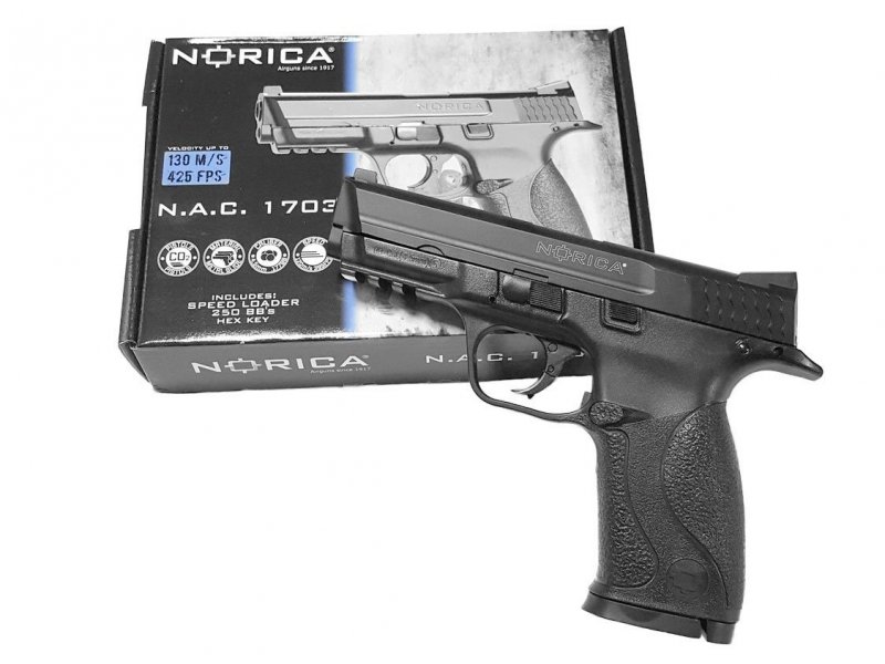 Pistolet wiatrówka Norica N.A.C. 1703 4,5 mm BB CO2