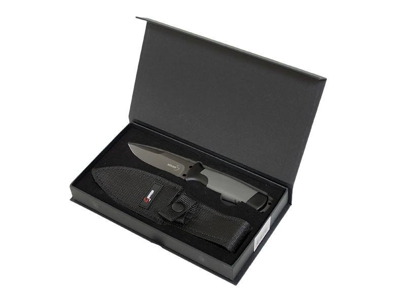 Nóż Boker Plus Outdoorsman – Stal 12C27, Ostrze 93 mm, Rękojeść TPR