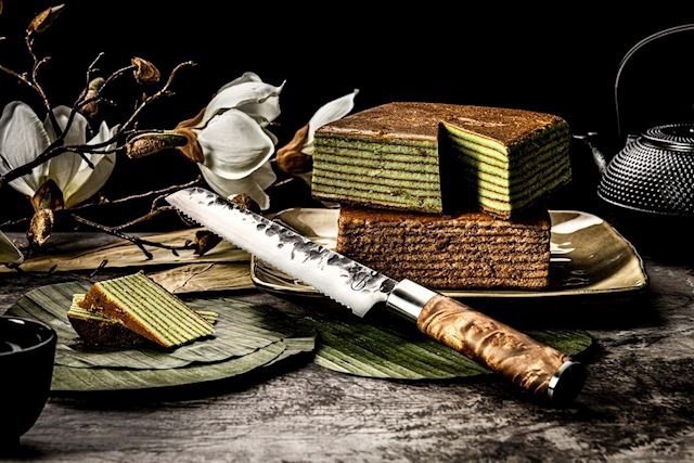 Nóż do pieczywa Forged VG10 20cm - ząbkowane, japońska stal