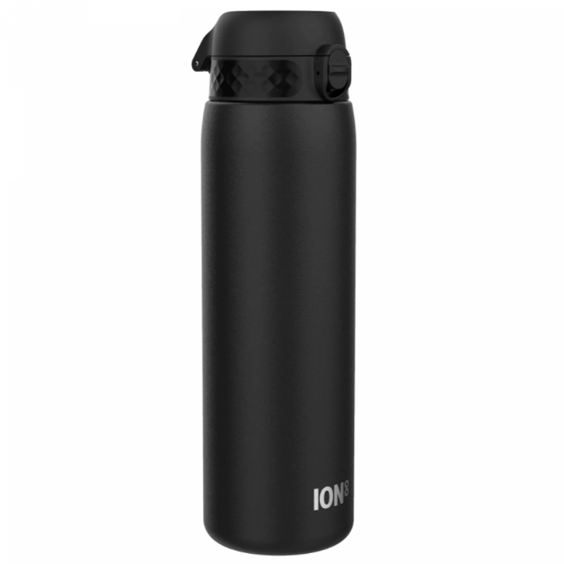 Butelka Termiczna Ion8 1L Czarna Stalowa Double Wall