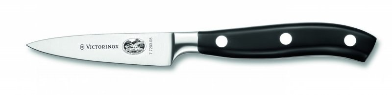 Nóż do warzyw Victorinox - Precyzyjne ostrze ze stali nierdzewnej, ergonomiczna rękojeść, z opakowaniem prezentowym - 8 cm - Victorinox