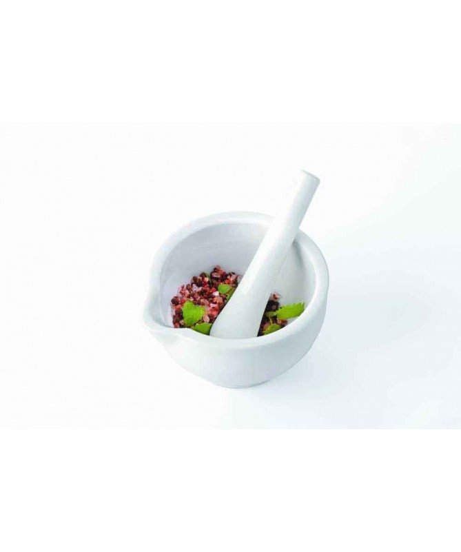 Moździerz Porcelanowy MACINO Gefu 10 cm Ergonomiczny