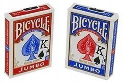 Karty Bicycle Jumbo Index Dwupak