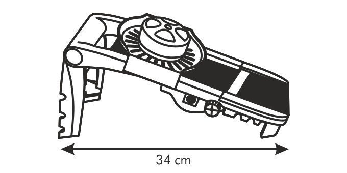 Tarka mandolinowa wielofunkcyjna HANDY Tescoma
