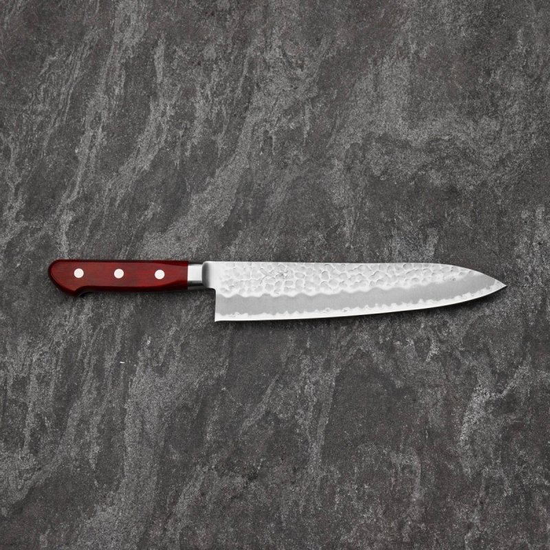 Tsunehisa Aogami Super/SS Migaki Red Nóż Szefa kuchni 21 cm