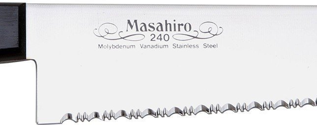 Nóż Masahiro BWH Chef Wave Edge 24 cm ząbkowany MBS-26