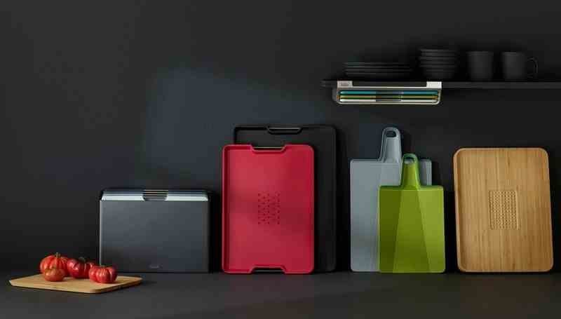 Joseph Joseph Deska od krojenia czarna, Cut&amp;Carve ExLarge