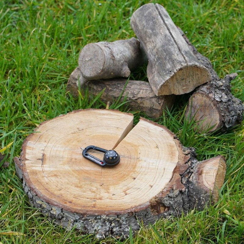 Karabińczyk Fosco z kompasem i termometrem