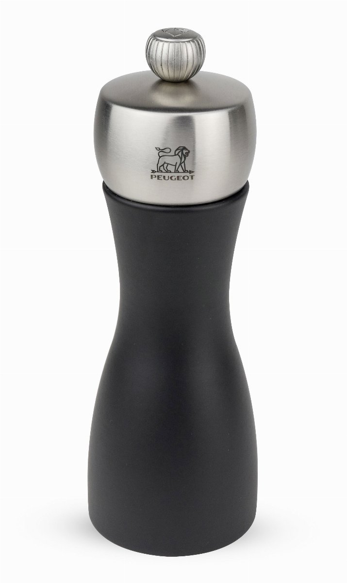 FIDJI Młynek do soli 15 cm czarny mat PEUGEOT