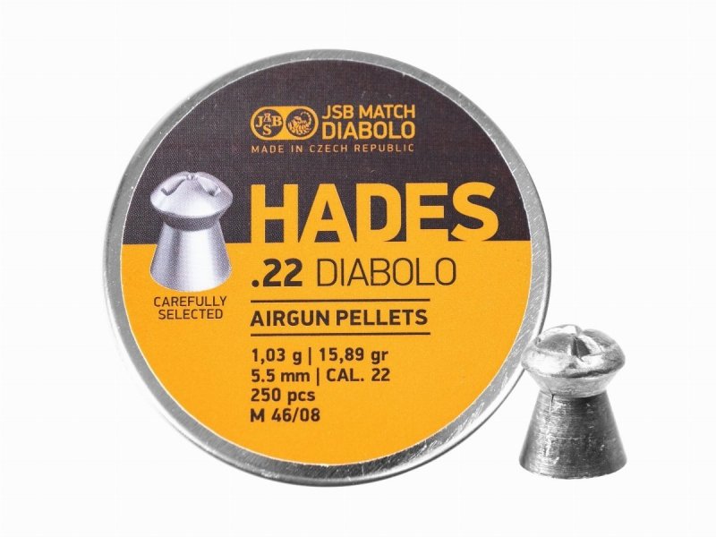 Śrut diabolo JSB Hades 5,5 mm 250 szt.