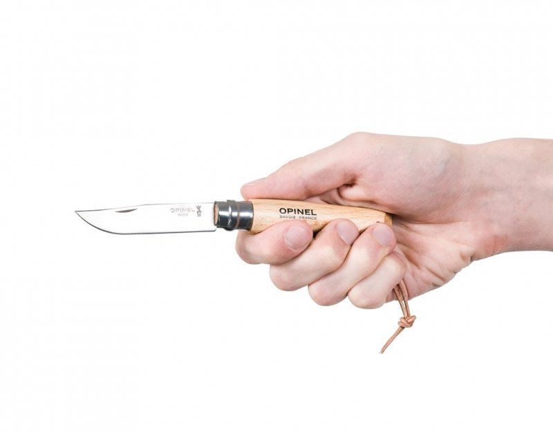 Nóż składany Opinel Adventure No.7 INOX z rzemieniem (001372)