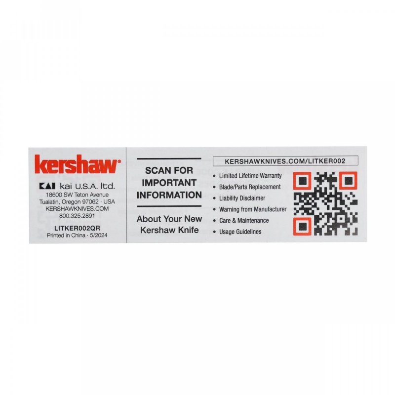 Nóż składany Kershaw Wharf 1414