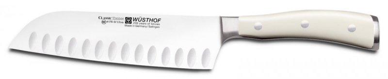 Wusthof Nóż Santoku 17 cm - Classic Ikon Creme
