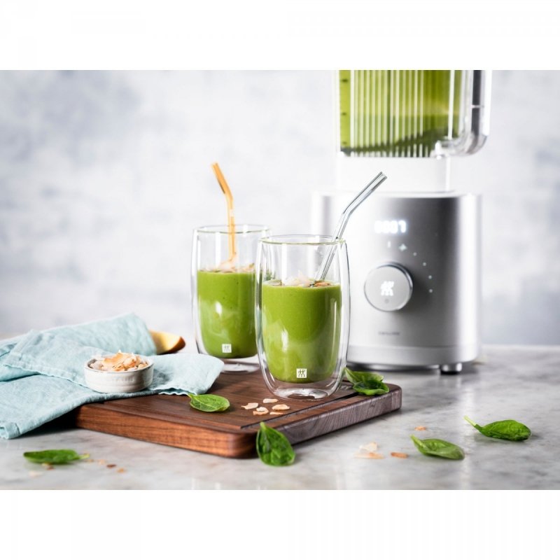 Zestaw 4 Słomek Zakrzywionych Kolorowe Sorrento Zwilling