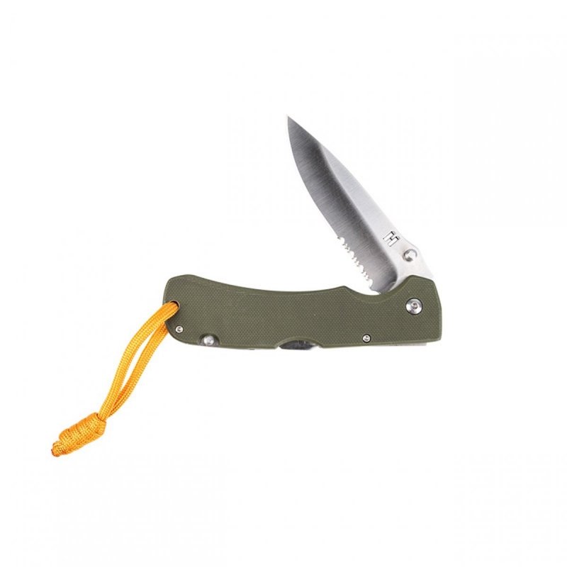 Nóż EDC składany ze sznurkiem  Homey's, DIY, Karl, stal nierdzewna G10, pudełko