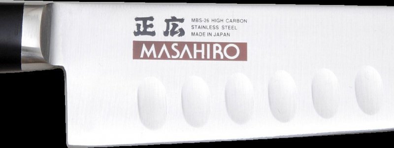 Masahiro MV-H Chef Dimple 18,3cm MBS-26 POM Precyzyjny